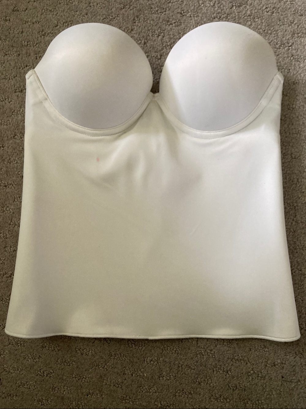 Felina white shapewear/bustier, 34B.